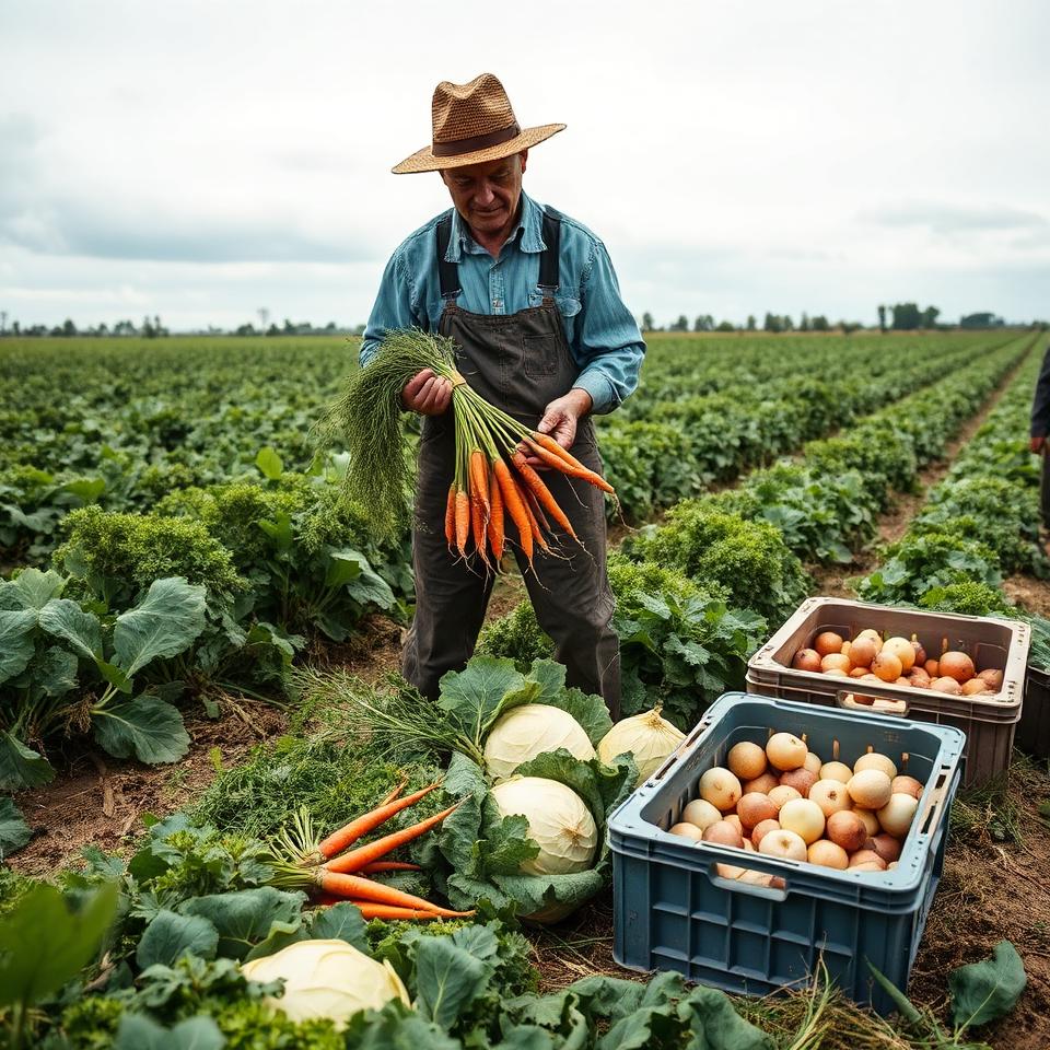 Farm Worker (Vegetables)
