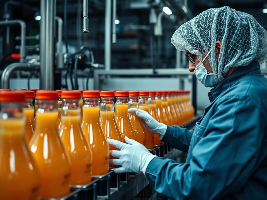 Juice & Beverage Factory Worker