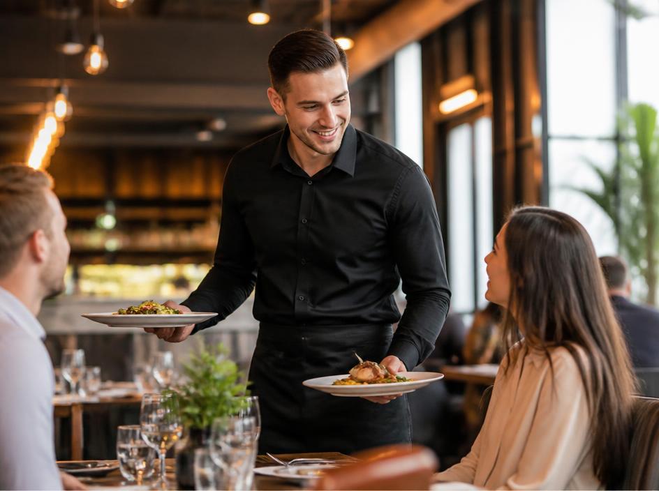 Restaurant Worker (Waiter, Bartender, Kitchen Assistant)